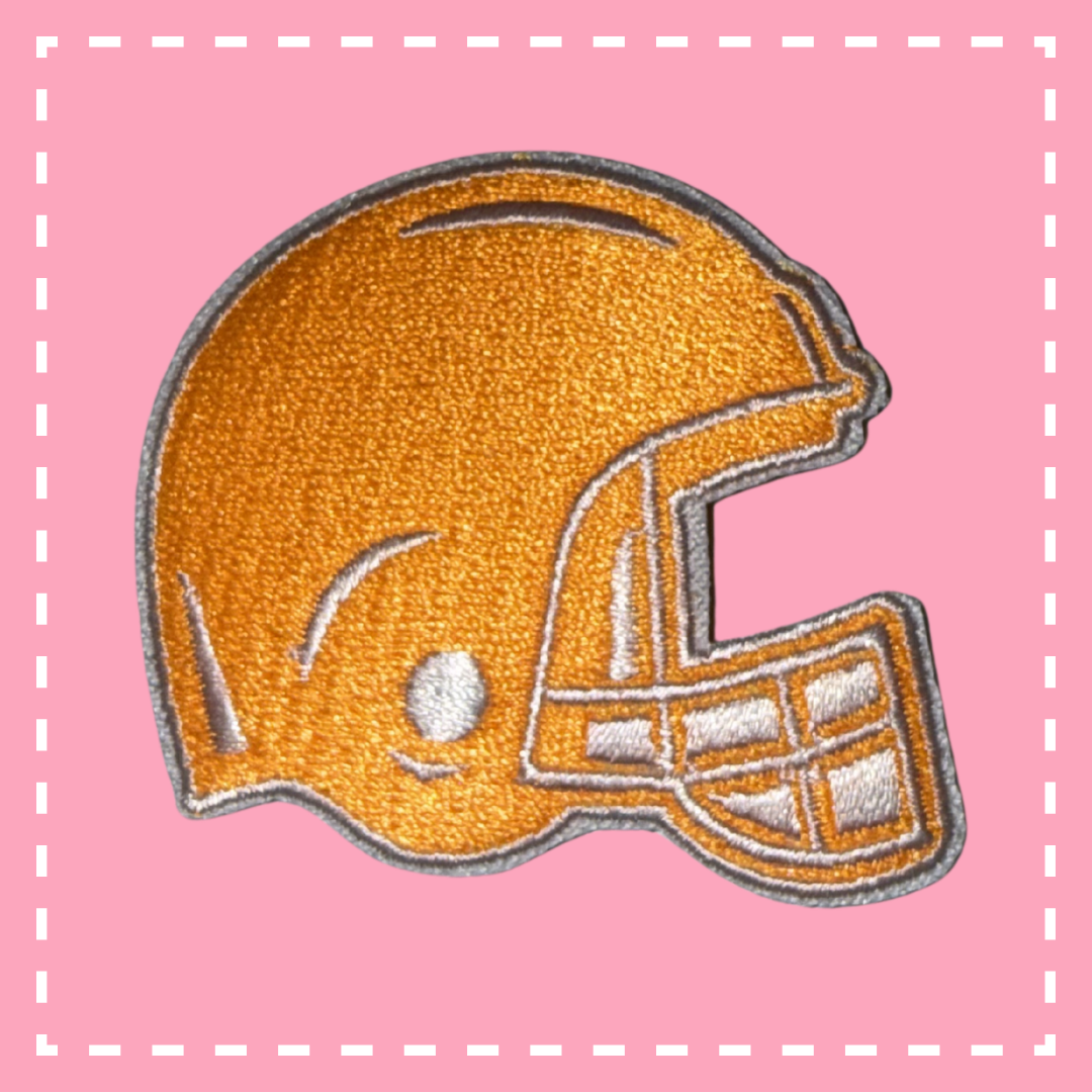 Football Helmet Patch: Orange Vols
