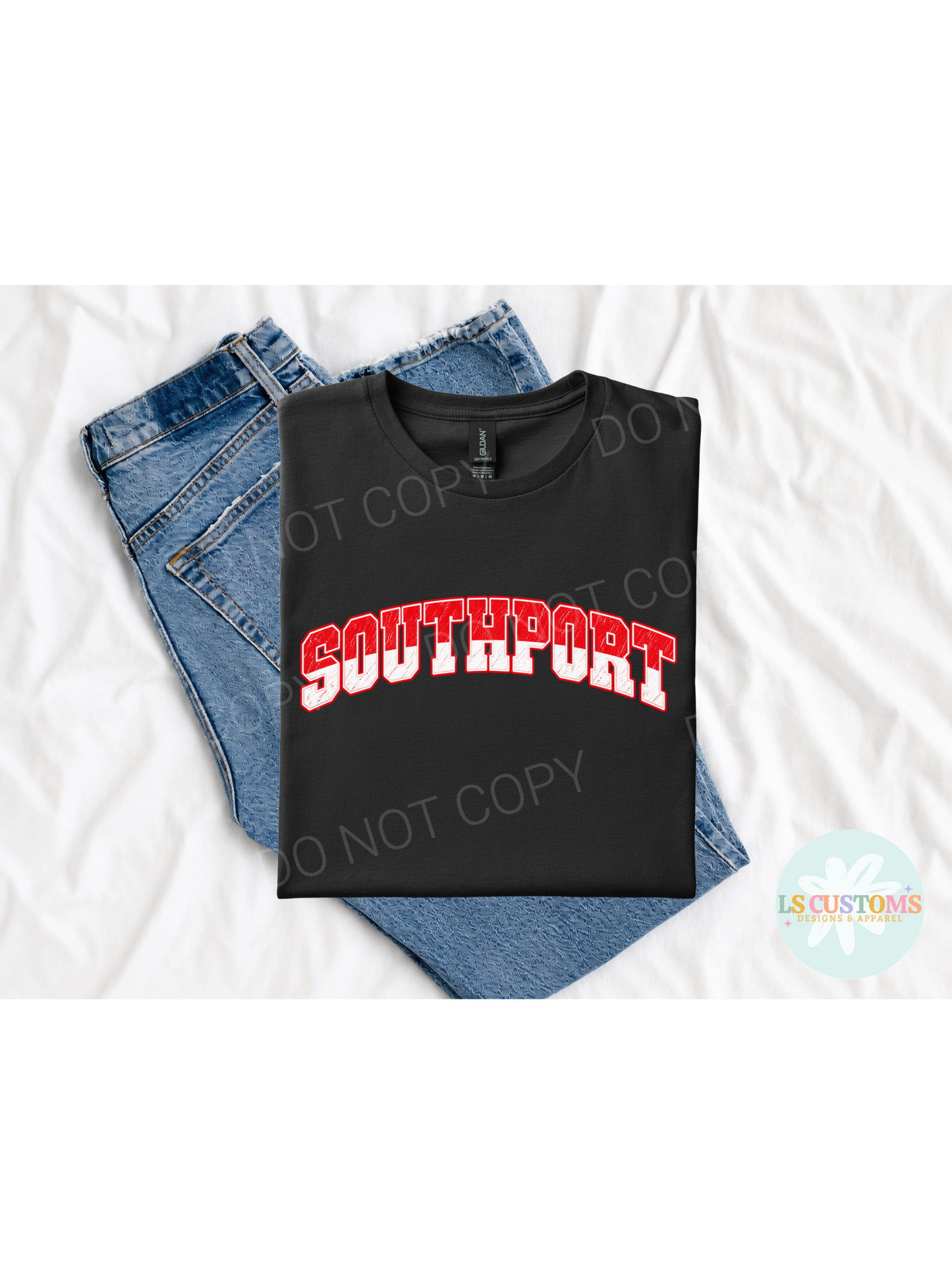 School Spirit Distressed School (no apparel)