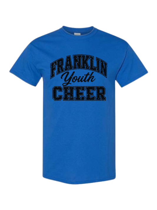Design #4: Faux Glitter Franklin Youth Cheer