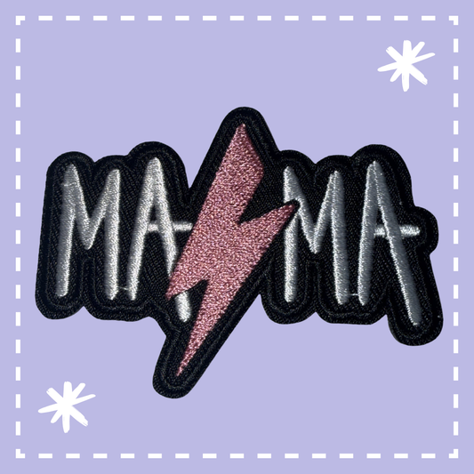 Mama Bolt Patch: Pink