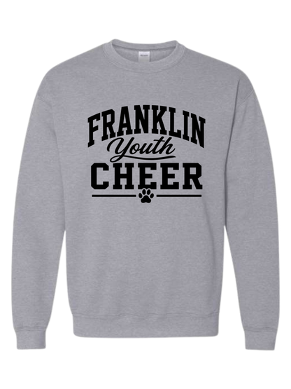 Design #1: Black Franklin Youth Cheer