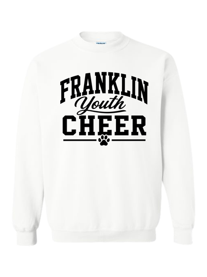 Design #1: Black Franklin Youth Cheer
