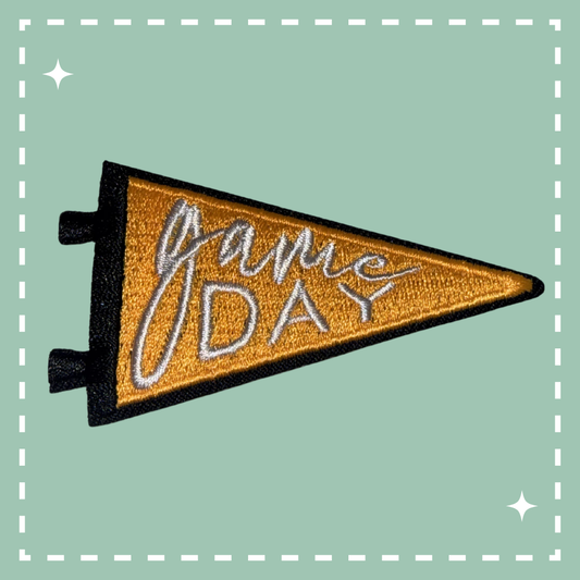 Game Day Pennant Patch: Orange Vols