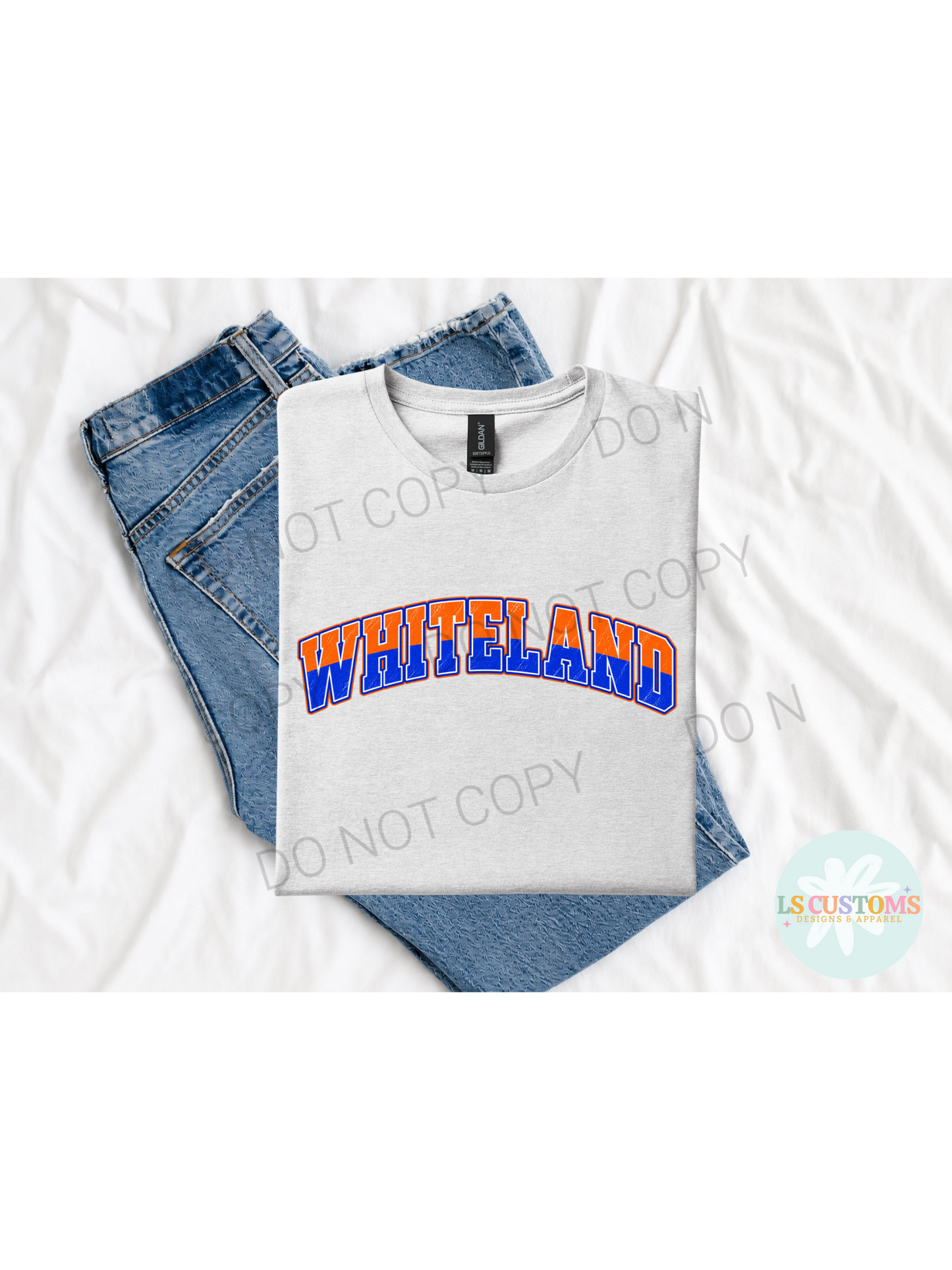 School Spirit Distressed School (no apparel)