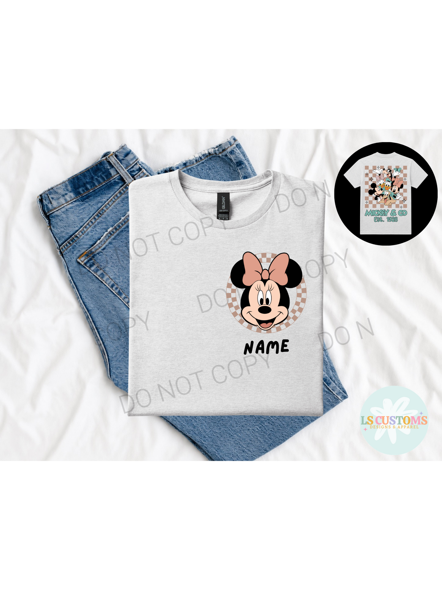 Mickey and Friends Custom Name