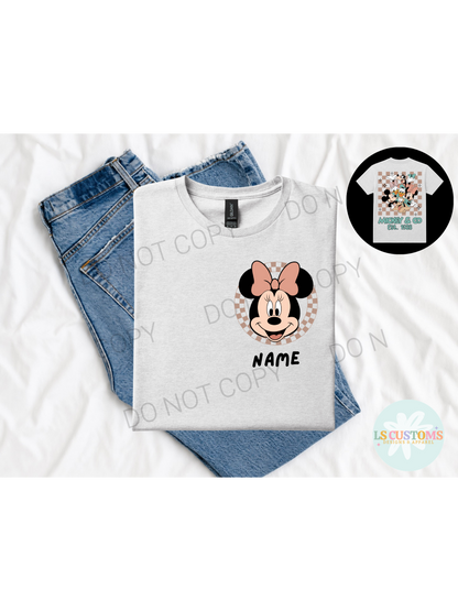 Mickey and Friends Custom Name
