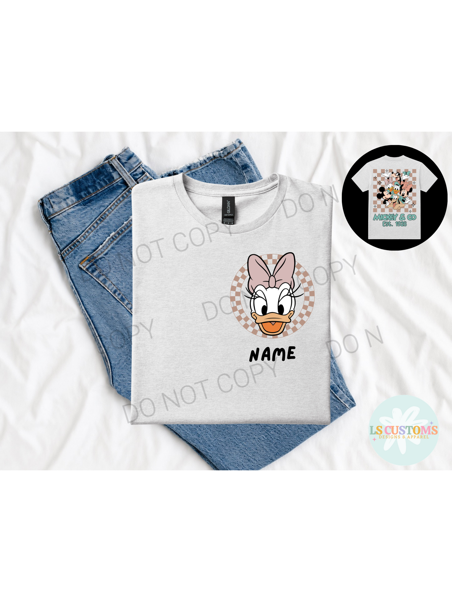 Mickey and Friends Custom Name