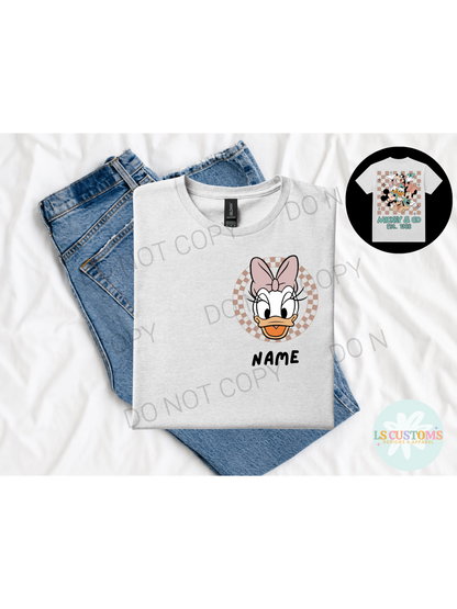 Mickey and Friends Custom Name