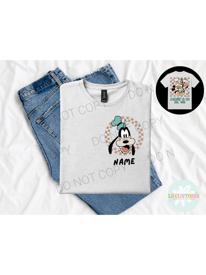 Mickey and Friends Custom Name