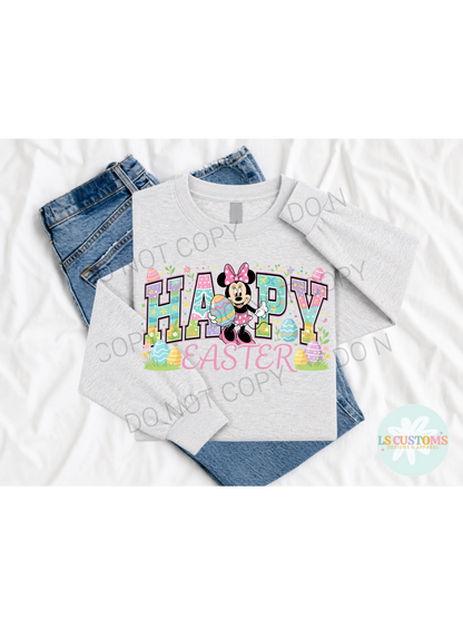 Happy Easter Mickey and Minnie