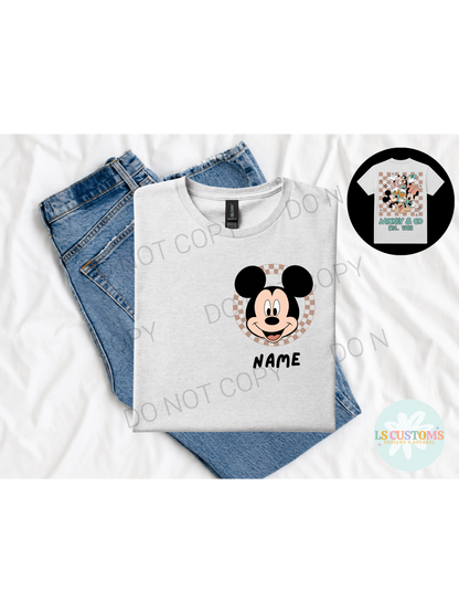 Mickey and Friends Custom Name