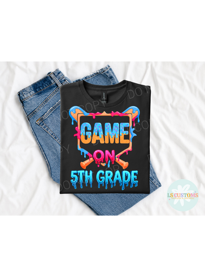 Baseball Drip School Grade: 10 Options
