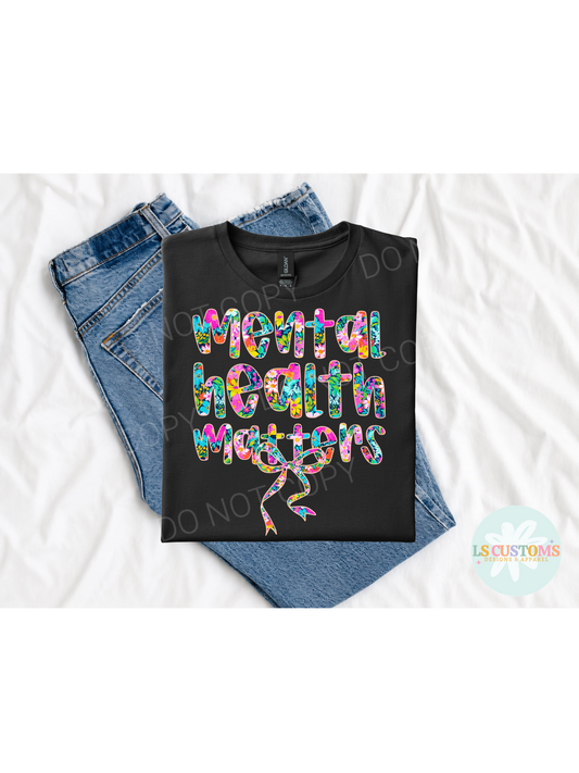 Mental Health Matters Floral