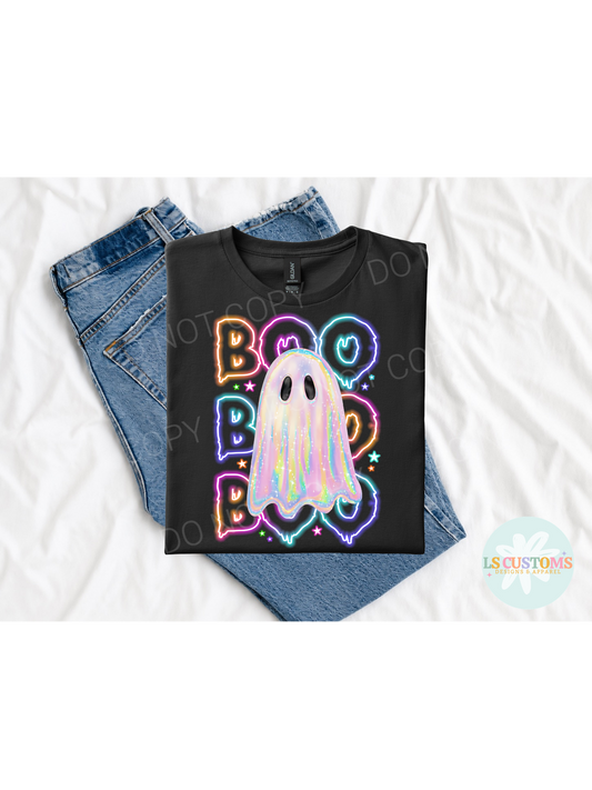 Neon Boo Ghost
