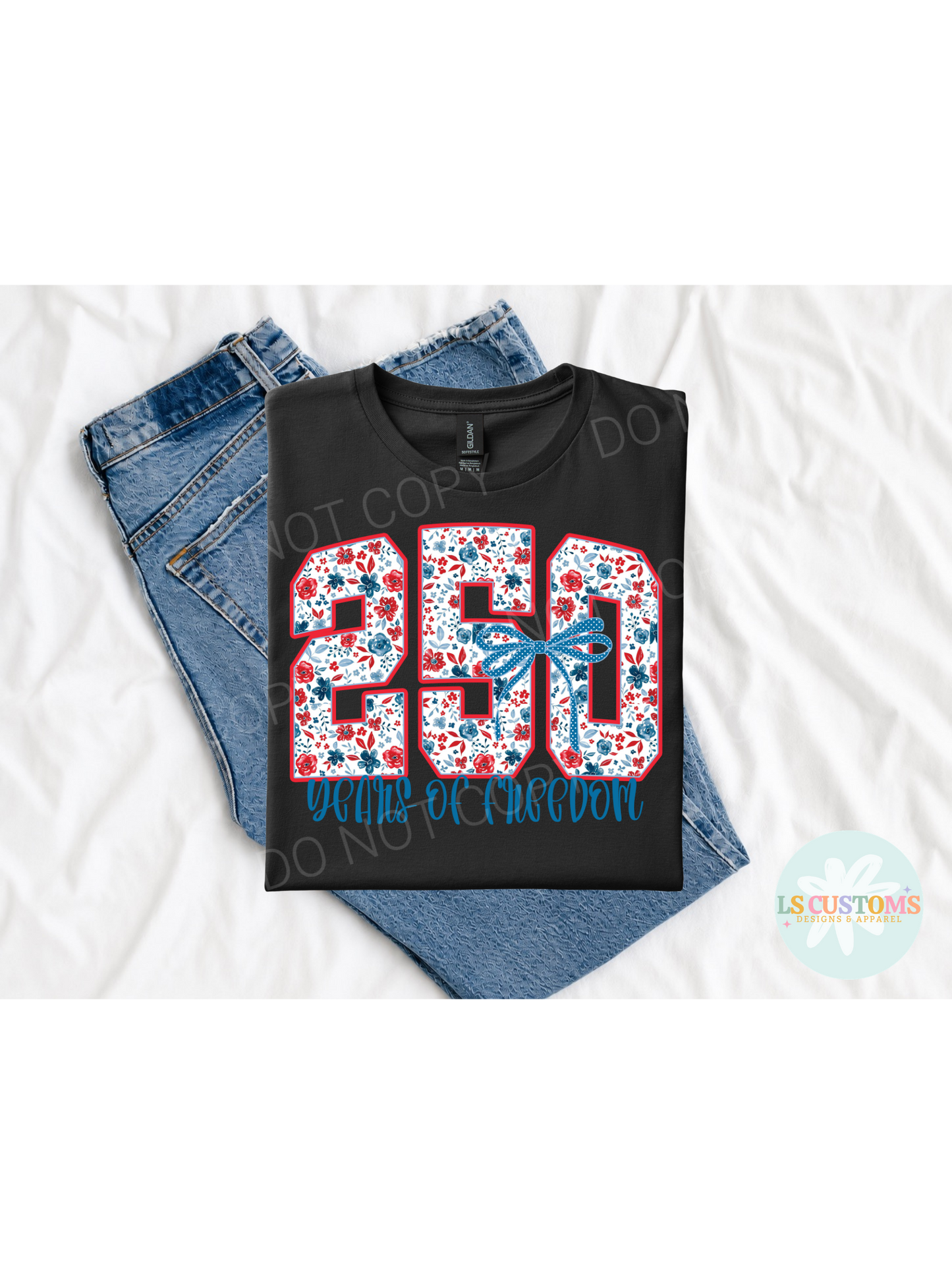 Floral 250 Years of Freedom