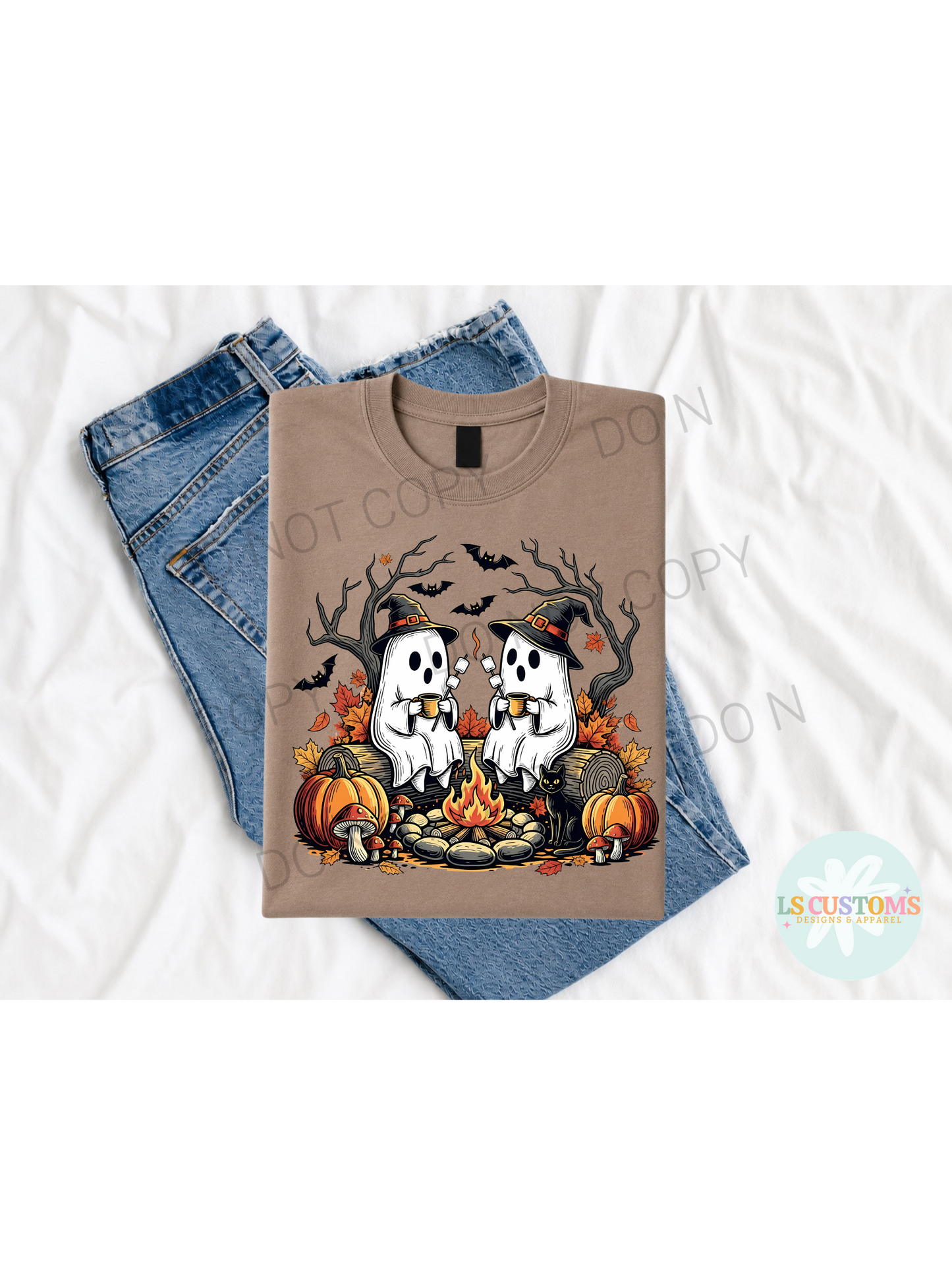 Fall Campfire Ghost