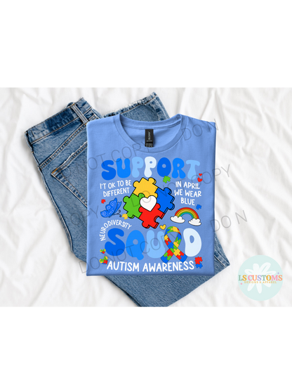 Autism Support Squad: 21 Different Designs