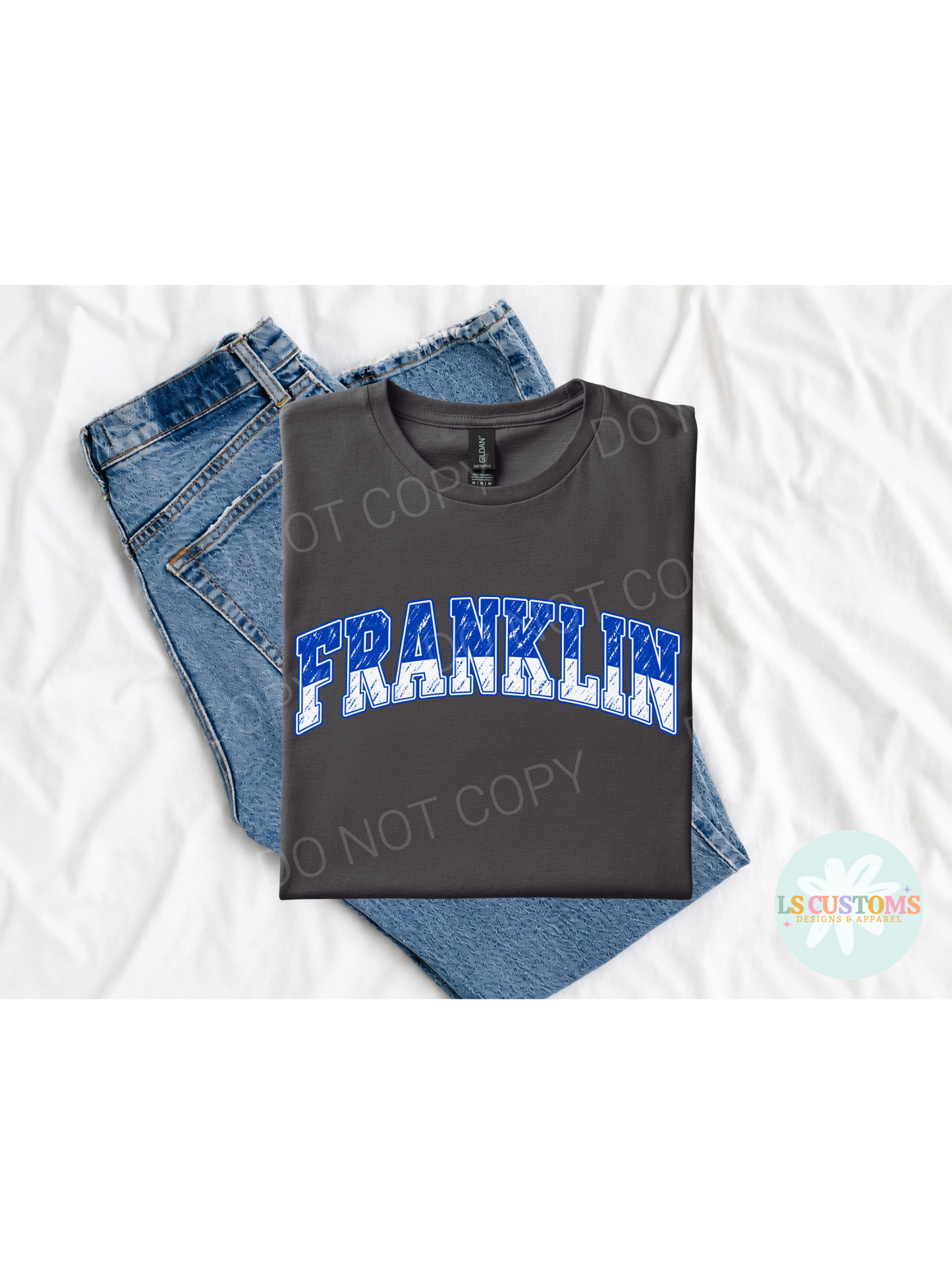School Spirit Distressed School (no apparel)
