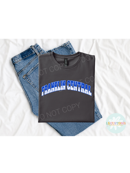School Spirit Distressed School (no apparel)