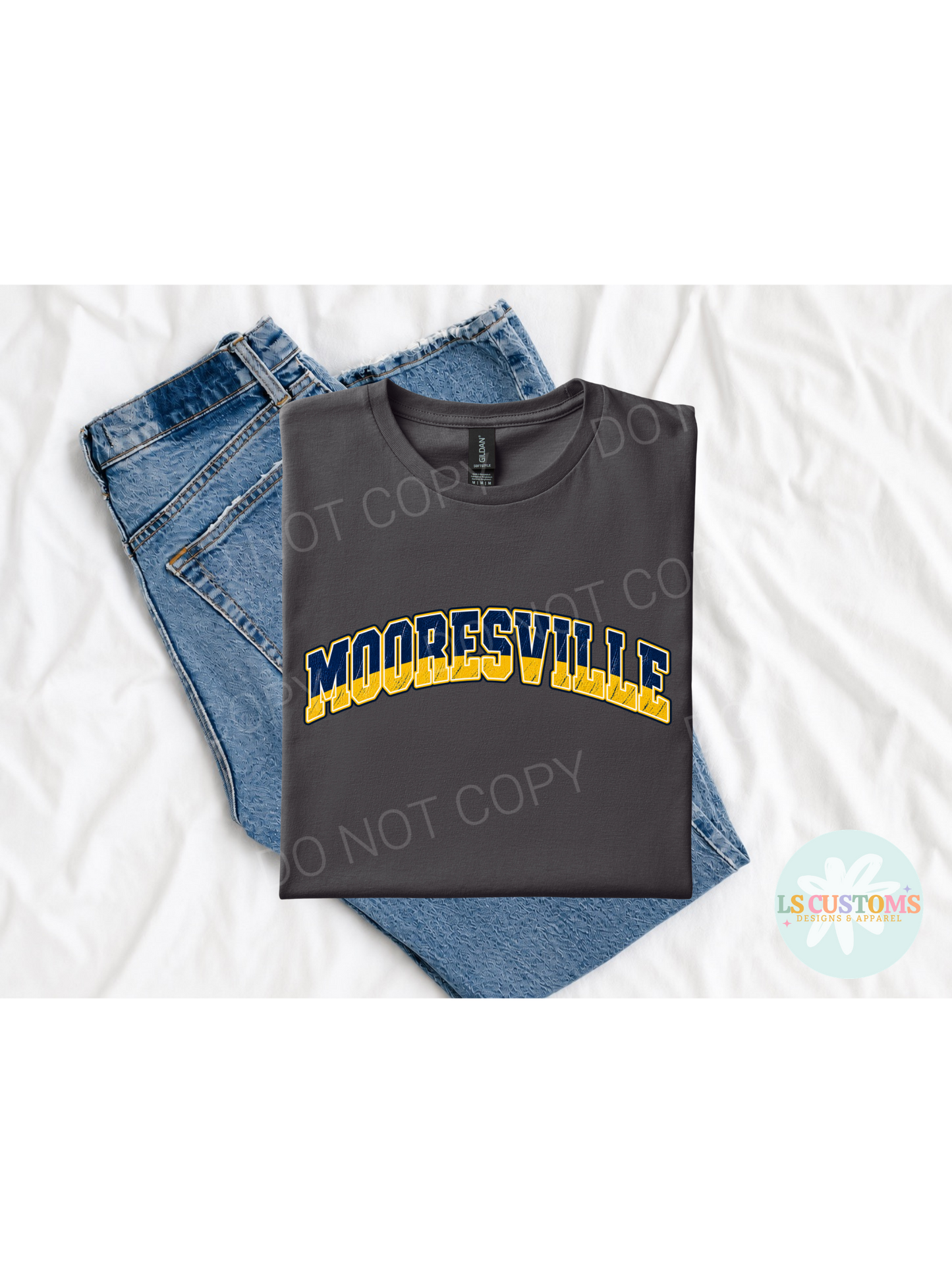 School Spirit Distressed School (no apparel)