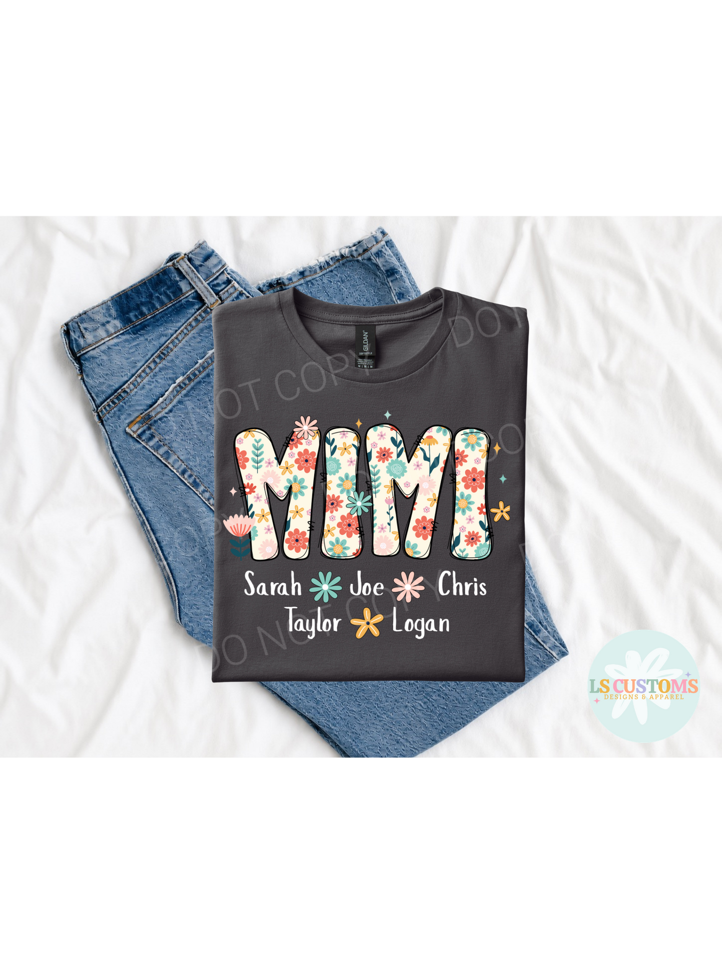 Floral Mimi with Names