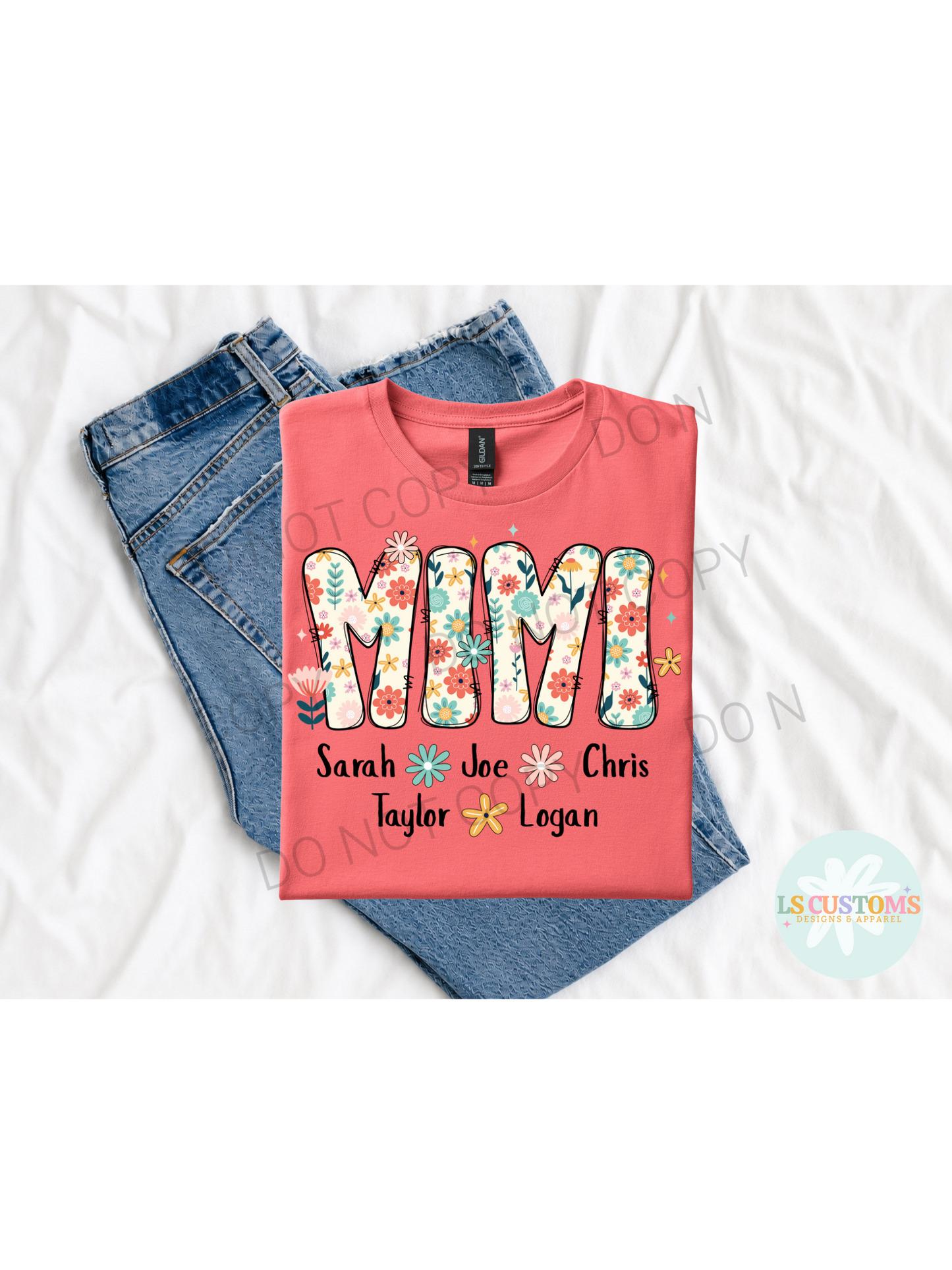 Floral Mimi with Names