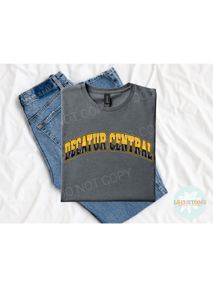 School Spirit Distressed School (no apparel)