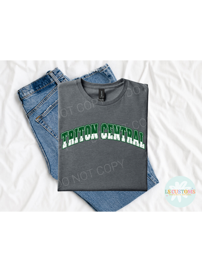 School Spirit Distressed School (no apparel)