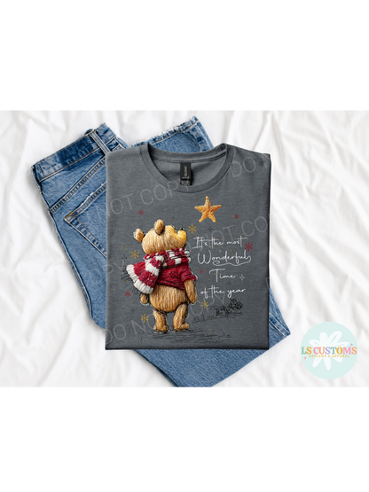 Pooh Most Wonderful Time: 2 Color Options