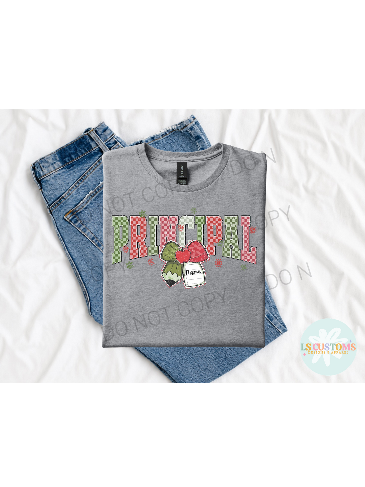 Christmas School Occupation Custom Name: 6 Options