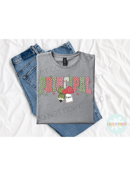 Christmas School Occupation Custom Name: 6 Options