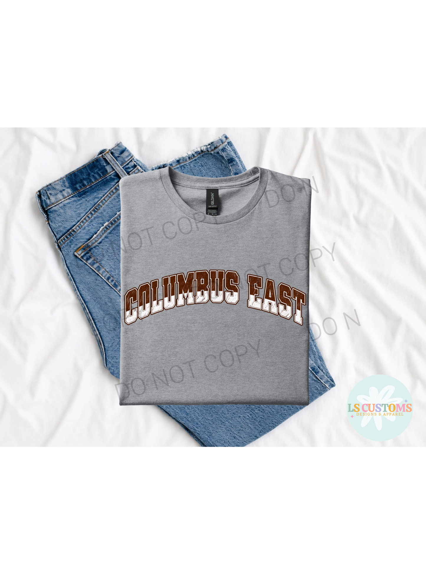 School Spirit Distressed School (no apparel)
