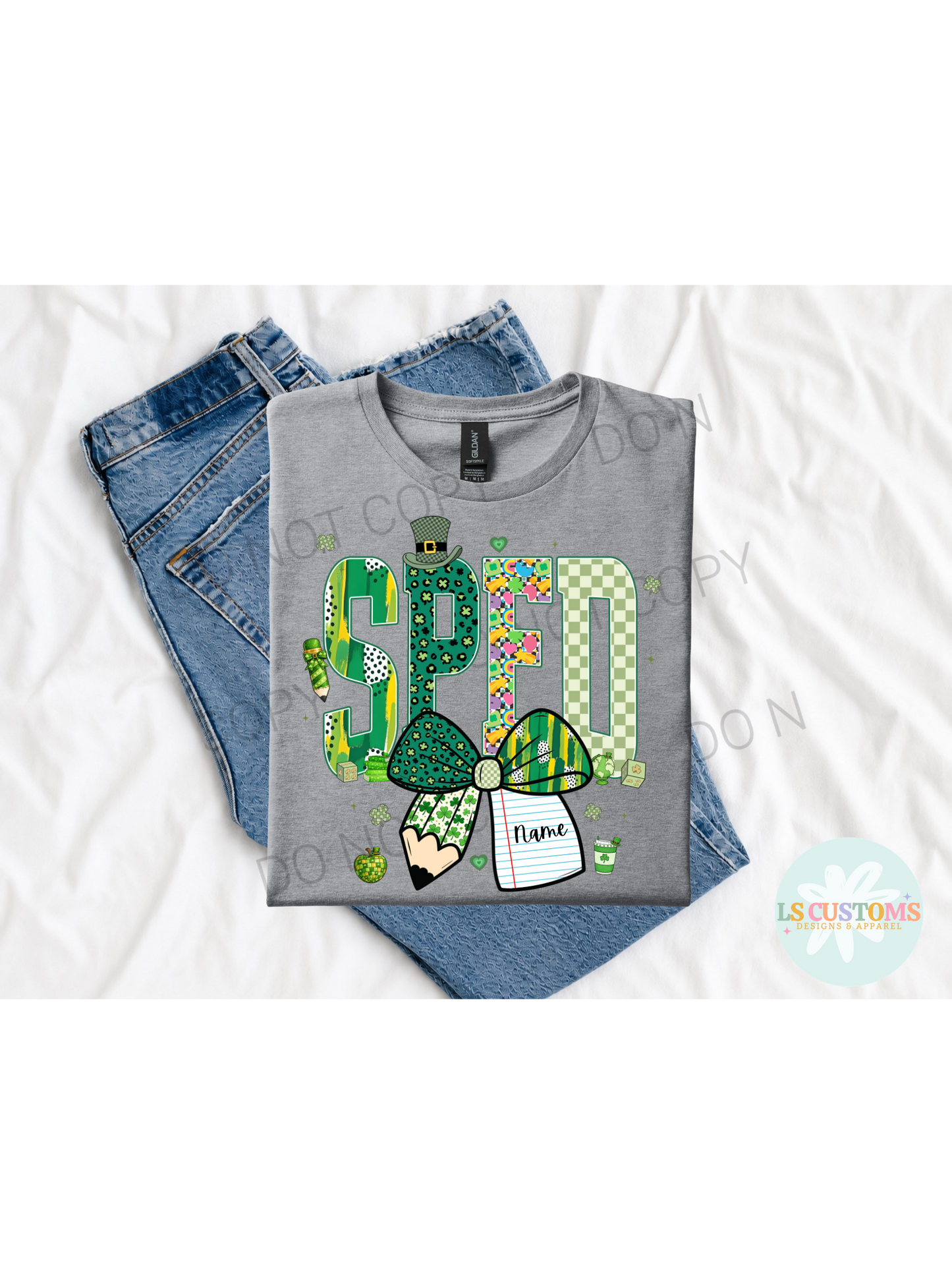 St. Patricks Day School Occupation Custom Name: 6 Options
