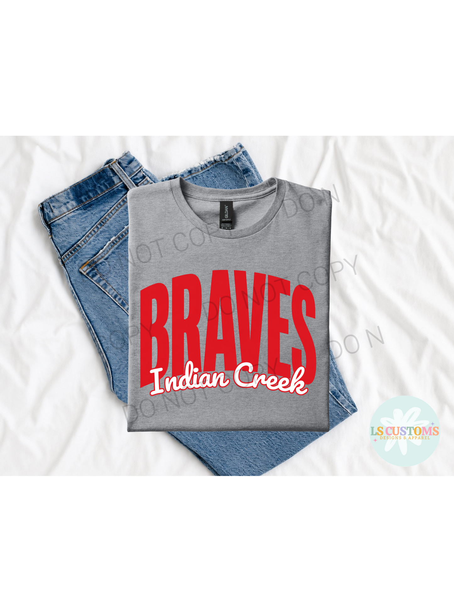 School Spirit Outline: 2 Outline Options (no apparel)
