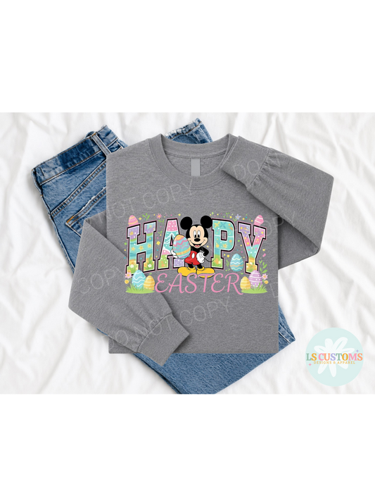 Happy Easter Mickey and Minnie