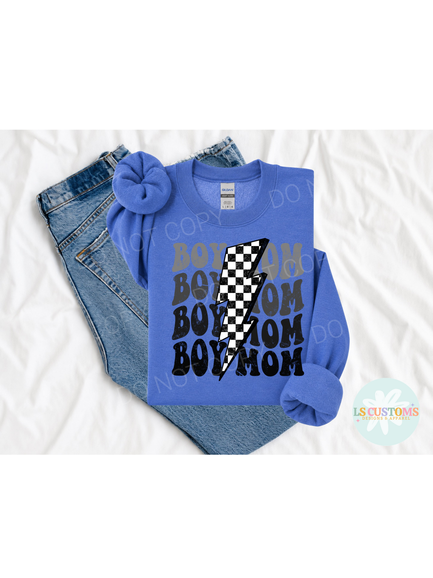 Boy Mom Lightning Bolt