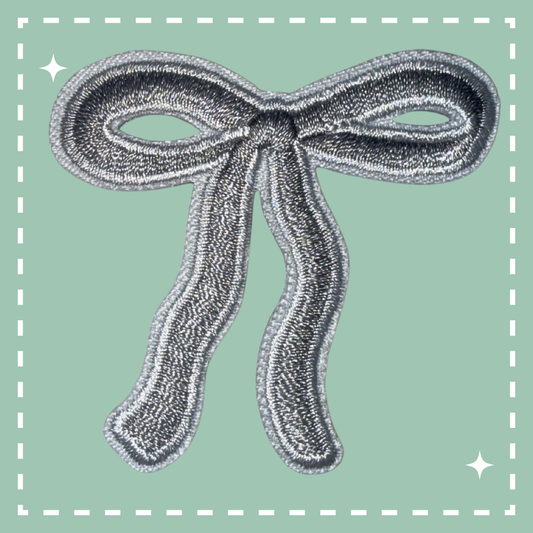 Bow Patch: Gray