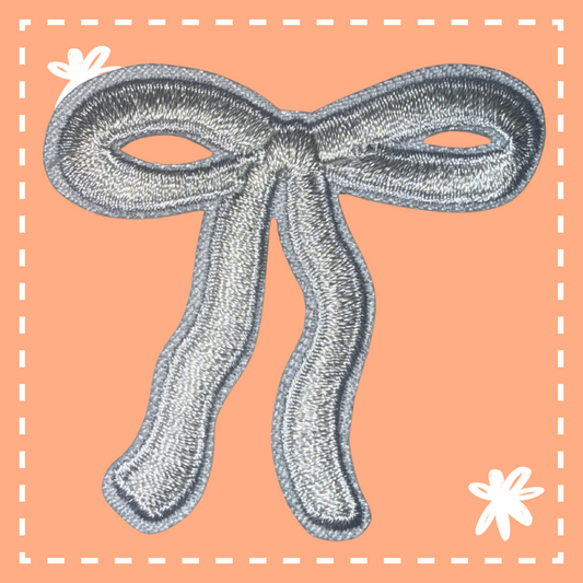 Bow Patch: White