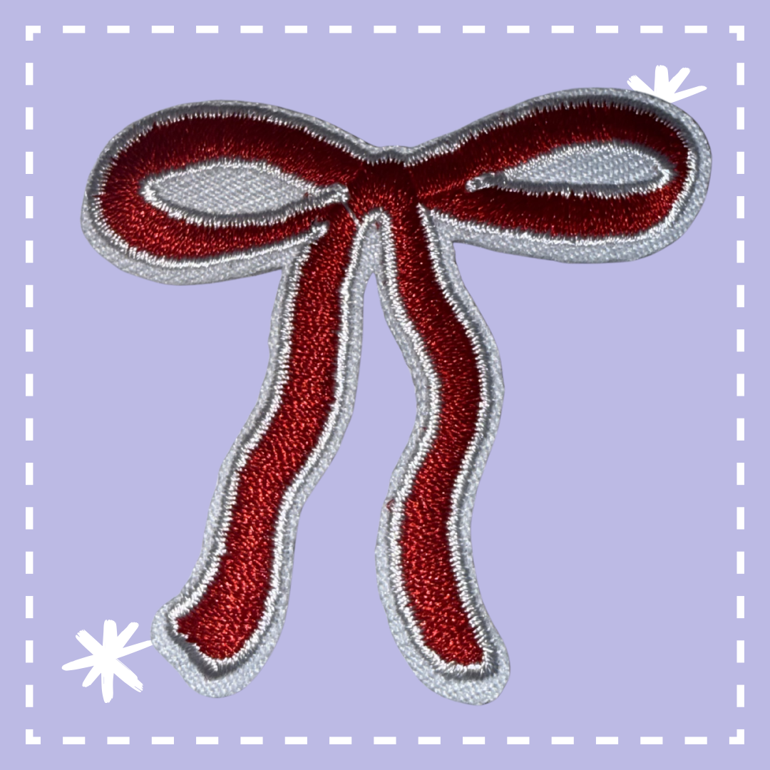 Bow Patch: Red