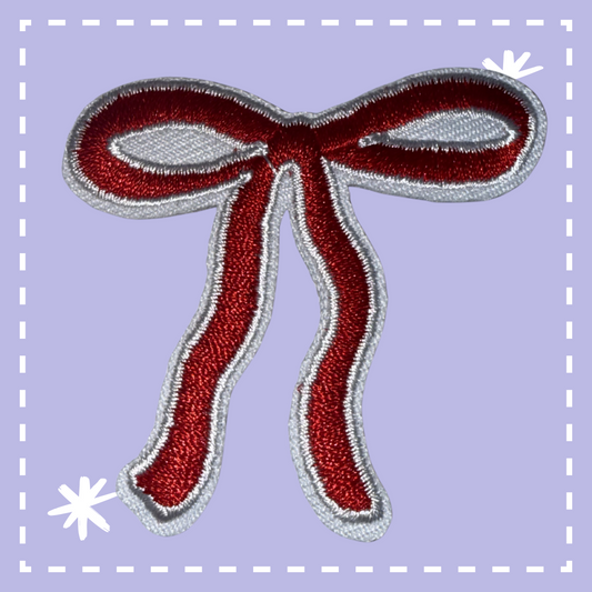 Bow Patch: Red