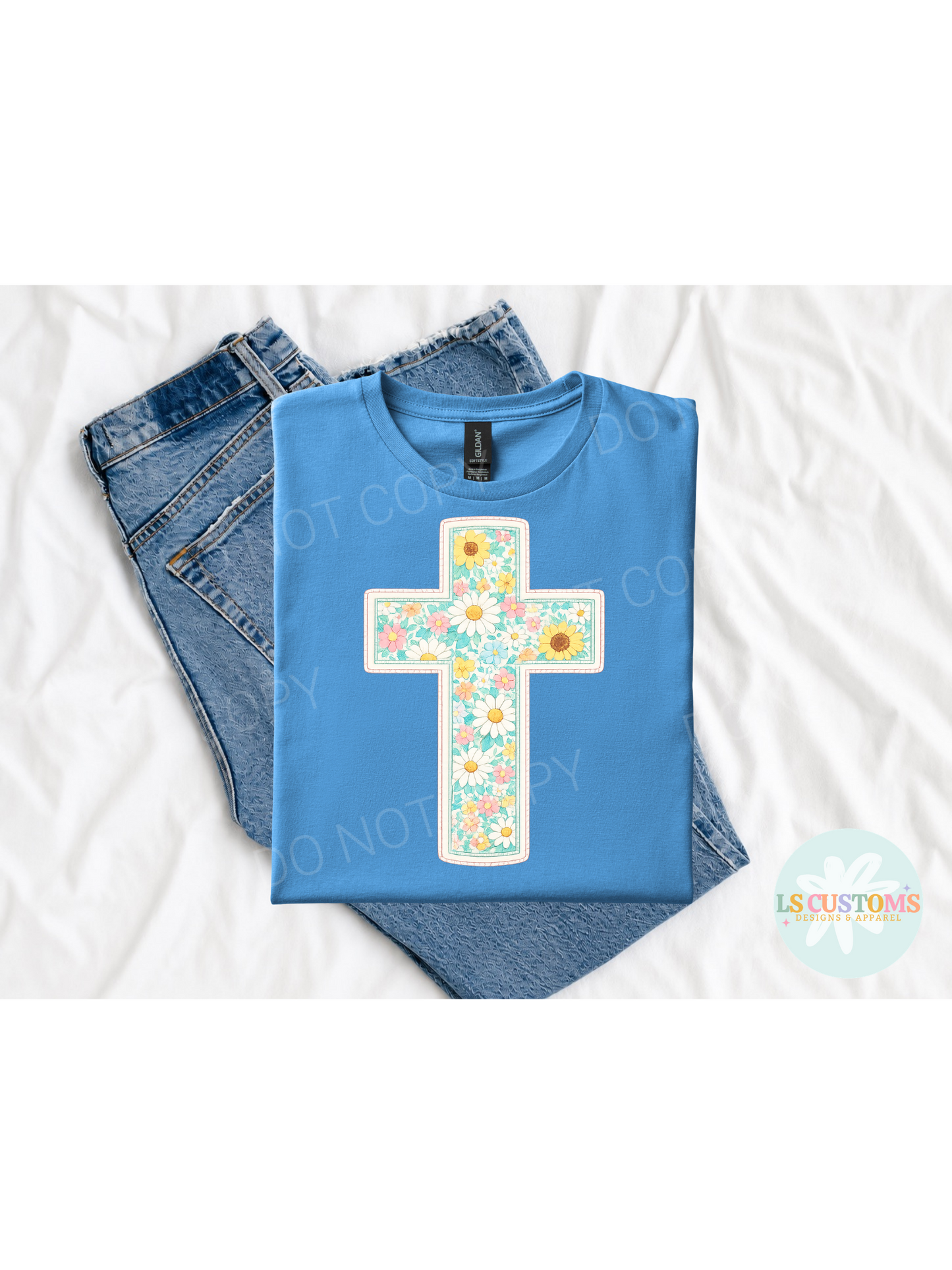 Floral Cross