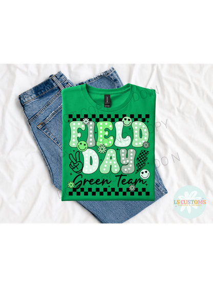 Field Day Team Colors: 6 Colors Available