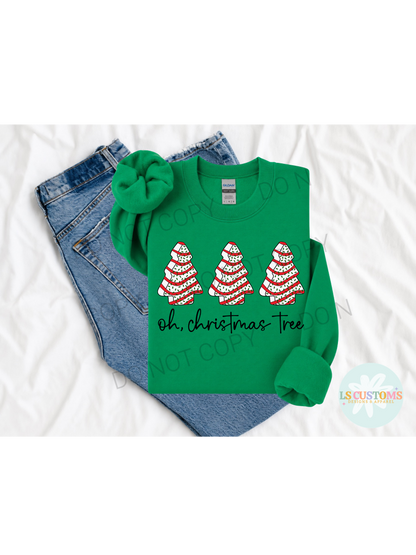 Christmas Tree Cakes: 2 Color Options