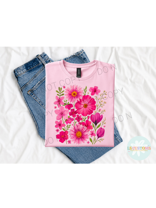 Pink Spring Flowers