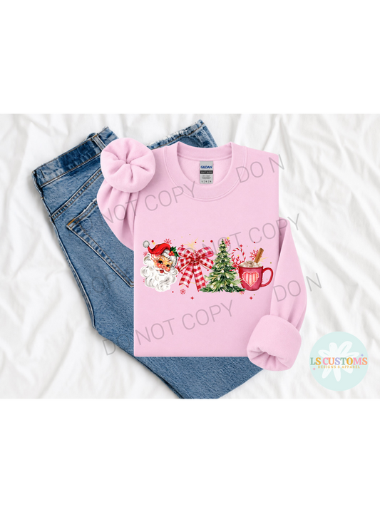 Retro Christmas Coquette