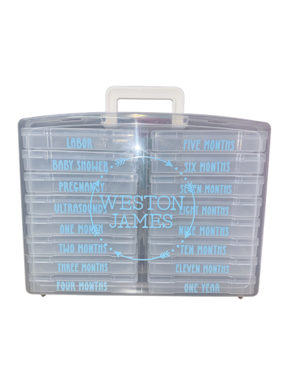 Memory Keepsake Photo Box