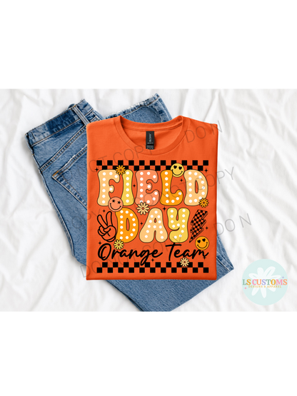 Field Day Team Colors: 6 Colors Available