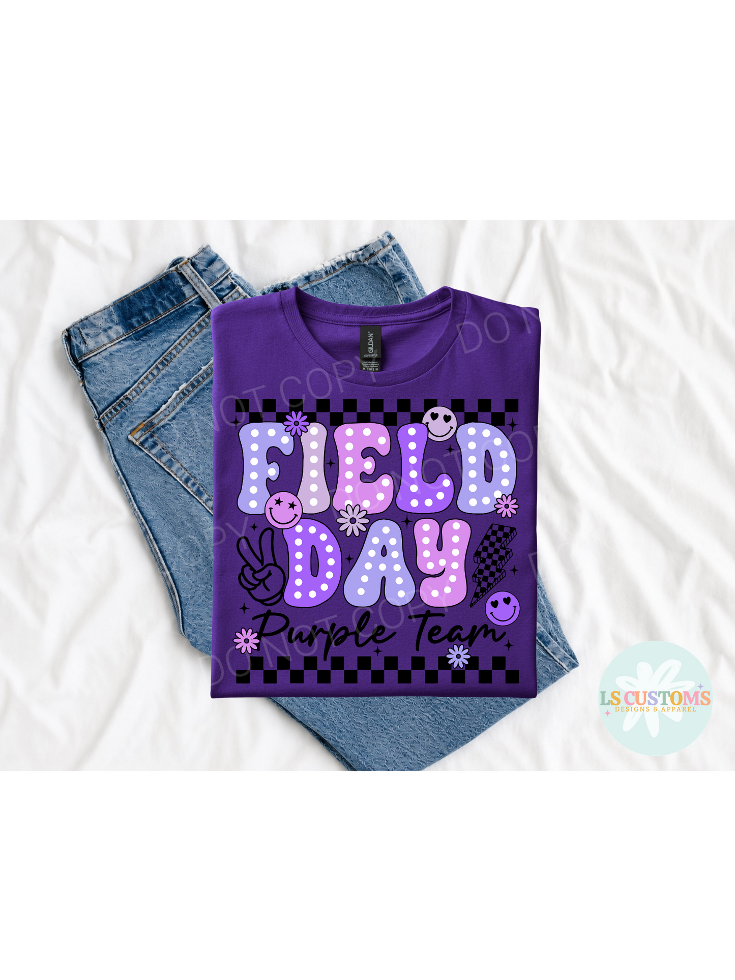 Field Day Team Colors: 6 Colors Available