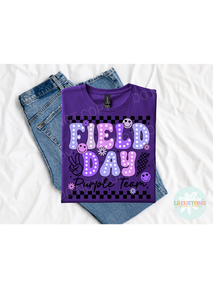 Field Day Team Colors: 6 Colors Available