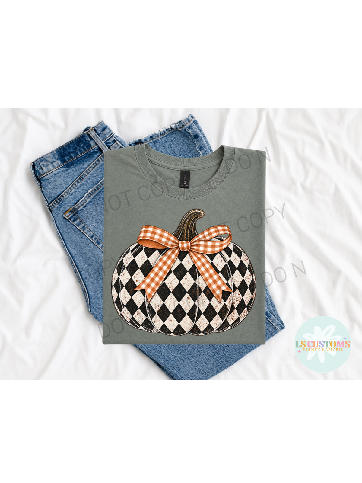 Checkered Pumpkin